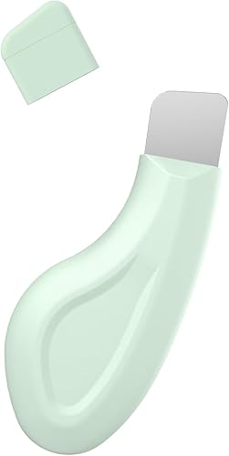 Removedor de puntos negros de nariz de silicona, espátula facial para limpieza profunda, eliminación de cabeza negra. Depurador de piel suave y