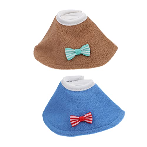COSMEVIVI Bird Collar for Plucking 2 Pcs Parrot Collar Protective Neck Rings Pet Bird Supplies