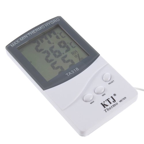 Kingmys 2 in 1 LCD Digital Indoor Outdoor Thermometer with Hygrometer TA318 Amazon.ca Patio