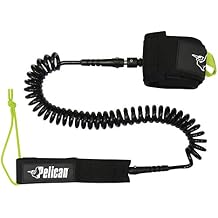 Pelican Boats -SUP Premium Unisex Ankle Leash PS1543 - Stand up Paddle Board Hook-and-Loop System with Comfortable Neoprene Padding at Ankle