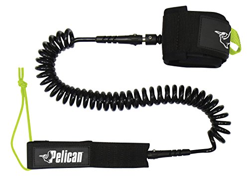 Pelican Boats -SUP Premium Unisex Ankle Leash – PS1543 - Stand up Paddle Board Hook-and-Loop System with Comfortable Neoprene Padding at Ankle