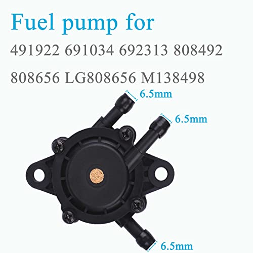 Heyzlass 698754 Air Filter, 492932S 492932 Oil Filter With 691035 Fuel Filter Tune Up Kit Compatible With Briggs And Stratton 499486 499486S 18-26 Hp Intek V-Twins Lawn Mower Tractor #TOP4