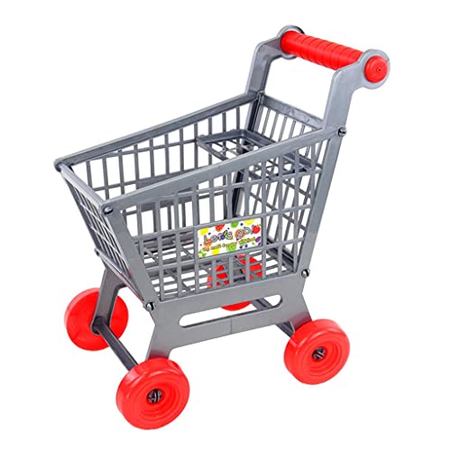 SM SunniMix Mini Einkaufswagen Kinder Rollenspiel Spielzeug, 27 x 19 *30 cm – Bild 5