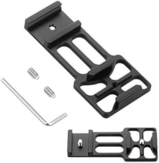 Action Camera Cantilever Picatinny Weaver Gun Rail Side Mount Adapter for Gopro Hero 7/6/5/4/3 Session/Session5/4,for Shotgun Hunting Rifle Pistol Carbine Airsoft(New Version)