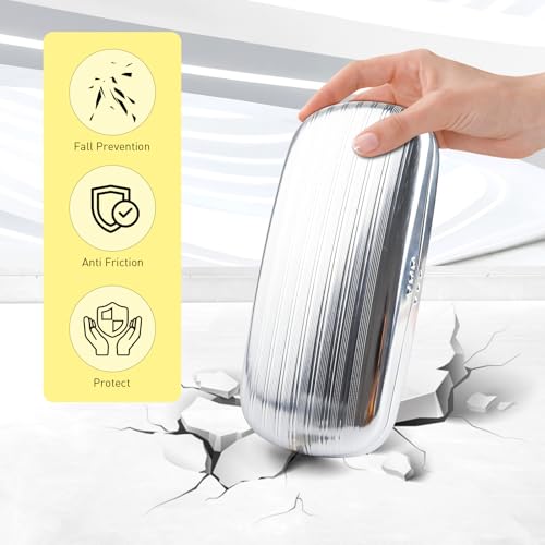 Image of Hard Shell Sunglasses Case, Portable Aluminum Alloy Glasses Case Protective Eyeglasses Cases for Men Women
