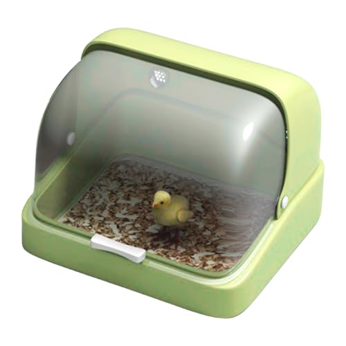 赤ちゃんのひよこひげ - ひよこ毛の箱,チキンブラザー暖かい鳥のインキュベーター, 鶏用育雛箱|鳥用孵卵器・育雛箱・チキンブローダーボックス ひよこ保温器, 家禽の生息地の供給 視覚的営巣ボックス3温度調整可能、ペット用品