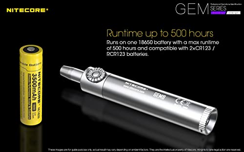 Nitecore GEM10UV 800 lumens pour spéléologie et détection - 5