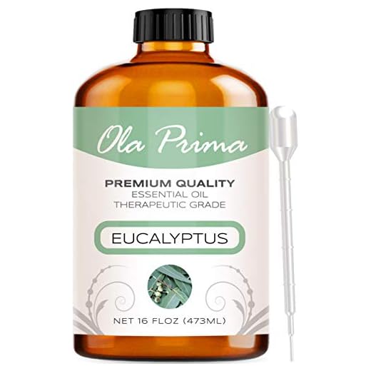 Ola Prima 16oz - Premium Quality Eucalyptus Essential Oil (16 Ounce Bottle)