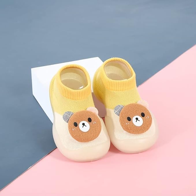 Image of Jelly Socks Shoes for Baby Boy and Girls Infant Toddler Shoes Soft Sole Toddler Shoes Baby Boy Dress Shoes Sandals for Girls - Multicolor