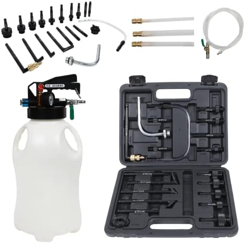 Otgerlensker Öleinfüller 6L - Manuelle Getriebeölpumpe Mit 15 Adaptern