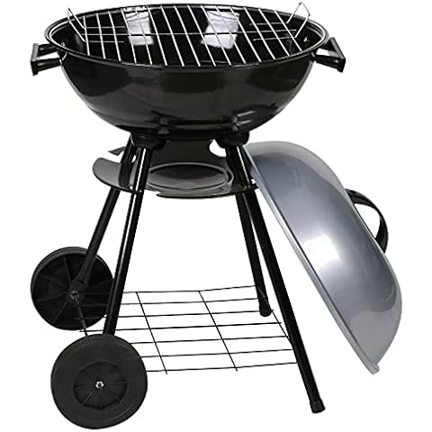 Freestanding Charcoal BBQ with Wheels Cover