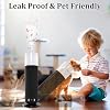 Smart Waterless Essential Oil Diffuser,Scent Diffuser for Home,Hotel Collection Diffuser APP Control,Ambient Lighting,Covers Up to 2000 Sq.Ft Aromatherapy Diffuser for Bedroom Spa Yoga Office Black