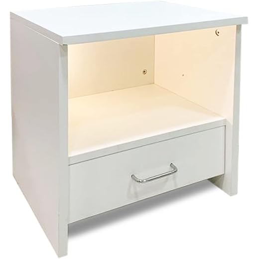 Kawachi Wood Sofa Side Table with Drawer