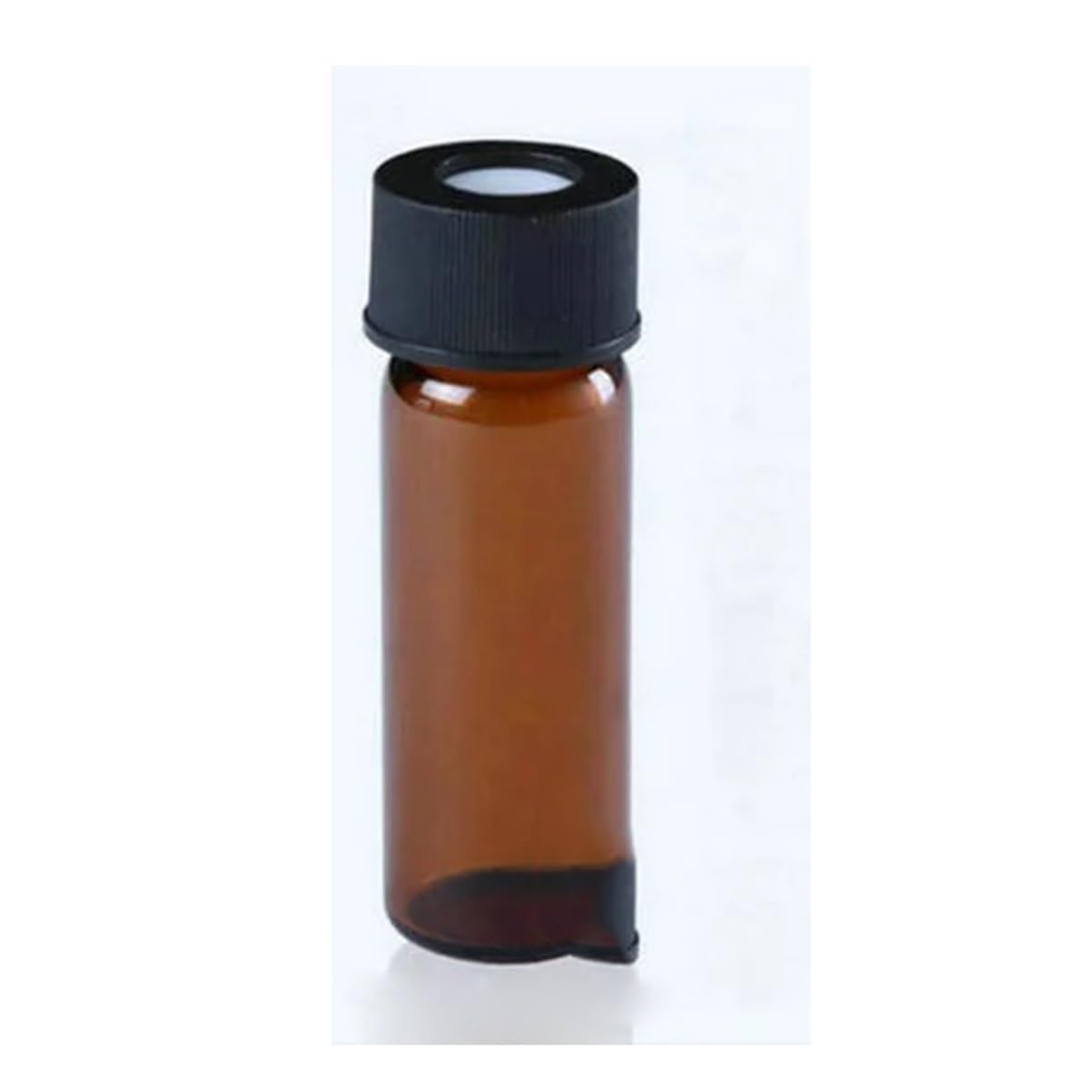 Attrezzature e forniture di laboratorio 100 pz/lotto 2 ml 4 Laboratorio Vetro Trasparente/Marrone Bottiglia di Campione con Tappi Aperti Set