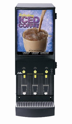 Wilbur Curtis Café Primo Iced Coffee System 3 Station Iced Coffee (4 Lb Hoppers) - Commercial Iced Coffee Machine - CAFEPC3CS10900 (Each)