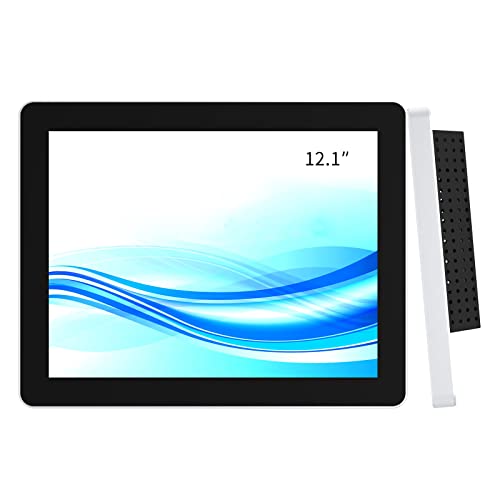 Image of GreenTouch 12.1 Inch PCAP Multi-Touch Touchscreen Monitor - HDMI /VGA /DVI Port Built-in for Kisok - 1024 * 768 Resolution