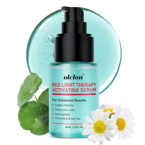 Red Light Therapy Peptide Serum for Face & Neck