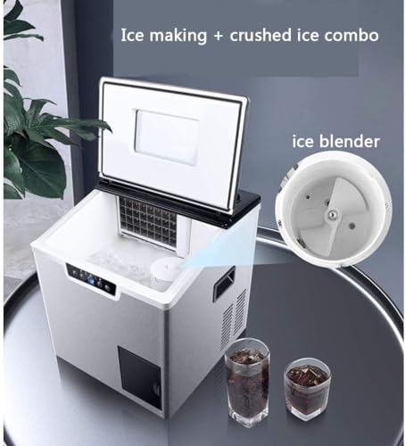Máquina automática para hacer y triturar hielo miniatura 5