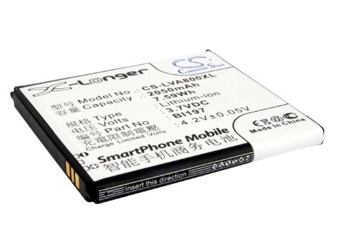 Capacità: 2050 mAh Battery for Lenovo S720 Li-ion 3.7V 2050mAh - BL197