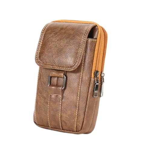 Sac banane en cuir PU pour téléphone portable,pochette verticale avec clip ceinture pour iPhone 17,16,15,14,13,12,11 Pro Max,16,15,14 Plus.Étui en cuir haut...