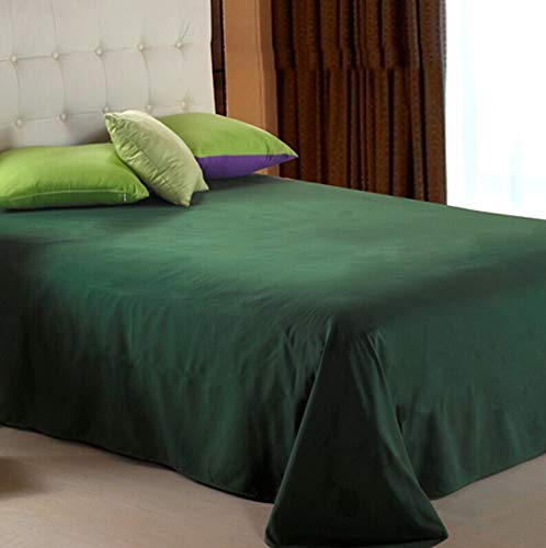 YB&GQ Ultra-Soft Cotton Flat Sheet,Soft Wrinkle Resistant Bedding Best Hotel Quality Cool Top