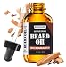 Spiced Sandalwood Beard Oil & Leave in Conditioner by Ranger Grooming Co by Leven Rose, 100% Pure Natural Organic for Groomed Beards, Mustaches, and Moisturized Skin 1 oz