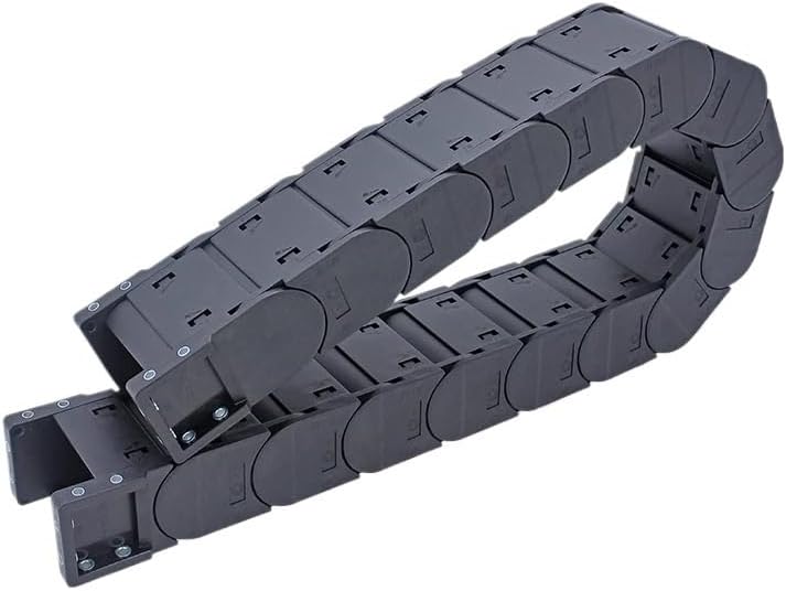 BIRAN 1-Meter Cable Drag Chain Series of J45F.1.S-enclose Type Both Side Opening(125mm,45x60 mm)