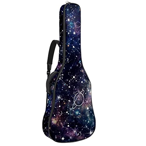 Protège guitare acoustique imperméable contre la pluie avec grand organiseur