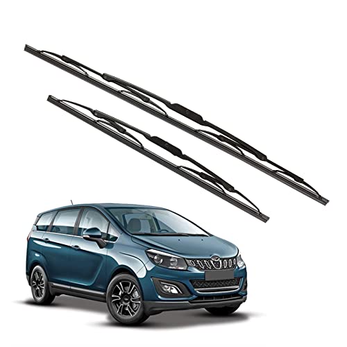 Image of Kylo Windshield Wiper for Marazzo /Conventional and Traditional Metal Type Windshield Water Repellency Scratch Proof Metal Wiper Blades Suitable for Marazzo (Driver Side - 26 inch, Passenger Side - 16 inch)