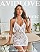 Avidlove Wedding Lingerie for Women Sexy Lace Babydoll Pearls Chemise Mesh Lingerie Dress Halter Boudoir Nightwear (White X-Large)