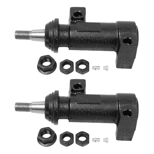 Image of Detroit Axle - 17pc Front End Suspension Kit for 96-02 Chevy Express GMC Savana 1500 2500, Control Arms w /Ball Joints Tie Rods Sway Bars Idle Pitman Arms Sleeves Brackets Replacement