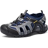 [アティカ] スポーツサンダル メンズ [水陸両用・通気性] アウトドア 釣り ウォーキングサンダル ビーチサンダル トレッキング サンダル 男性 TESLA Sellas M143-NVG_280