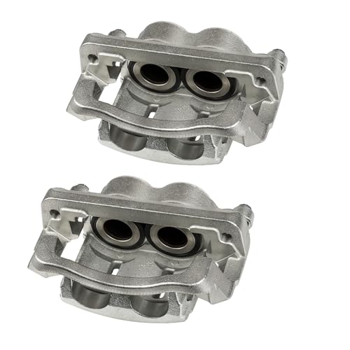 Image of Maxfavor 18B5022 185022 18B5023 185023 Brake Caliper Set Compatible with 2005-2012 Ford F-250 Super Duty Disc Brake Calipers Assembly Front Left Front Right