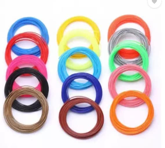 Stylie Modern Alternatives 10 Colors of 5 Meter Each- 3D Pen Filament Refills 1.75 mm PLA Pack of 10 Filaments of Different Colour (B0BDBB8NX6) Amazon Price History, Amazon Price Tracker
