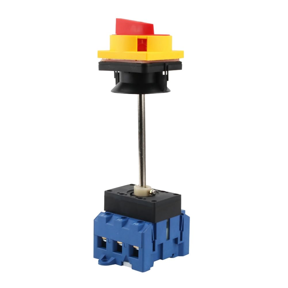 Interrupteur Sectionneur SFD11-80A Triphasé avec Axe Rallongé et Interverrouillage