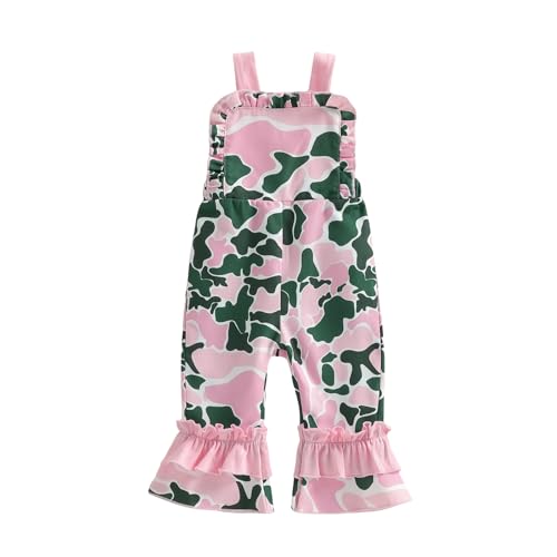 Image of mlpeerw Toddler Baby Girl Golf Clothes Infant Golf Print Romper Sleeveless Jumpsuit Overalls Cute Summer Golfing Outfits