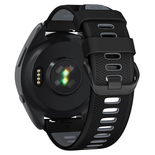 Bracelet montre 22mm silicone évite les chutes de votre Garmin Forerunner