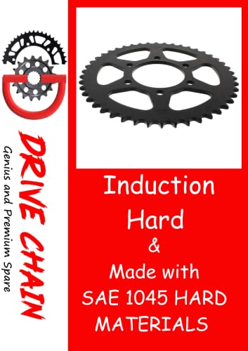 Image of Pulsar 150 Twin Disc Drive Chain Hardened and Premium Chain Sprockets kit for Bajaj Pulsar 150 Twin Disc /DTSI /UG5 /BS4 /BS6 Size 42T(4Hole) /14T(2Hole) /R520H-106Links with Branded Warranty