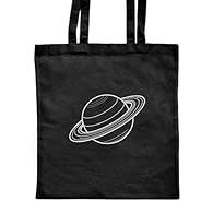 Classic style black tote shopper bag Long handles for carrying over the shoulder Made from 100% cotton Printed on one side with a unique design Size: 33cm x 41cm