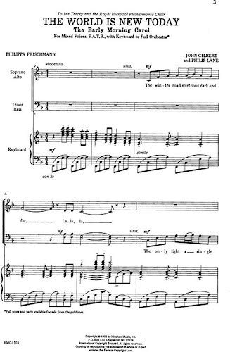 The World Is New Today