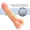 Masturbieren für Männer,Realistisch Masturbator Taschenmuschi 2 IN 1,mit Dildos & 3D Anal Tunnel Pocket Pussy,Realistischer Dildo Penis Anal Dildo,Analdusche für Analverkehr,Sex Spielzeug Beide (A) #1