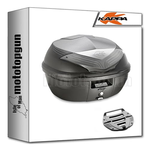 Top case Kappa K355NT avec support K3470 pour moto Yamaha TDM 900 de 2002 à 2014