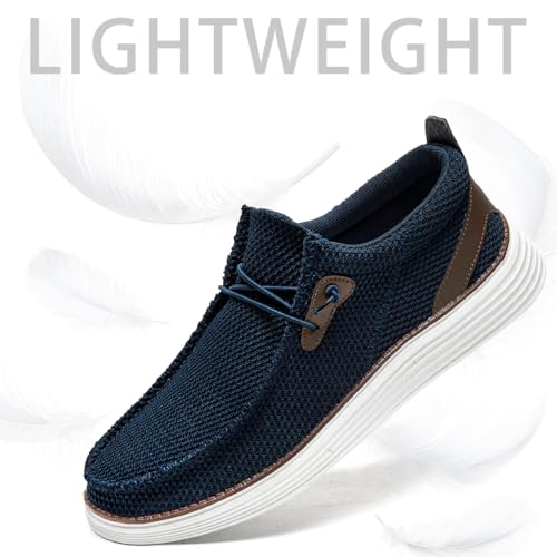 Men's Loafers Slip On Sneakers Boat Walking Fashion Shoes Classcial Comfortable Stylish Lightweight Casual Shoes for Men Non-Slip Durable Home Driving Shoes2