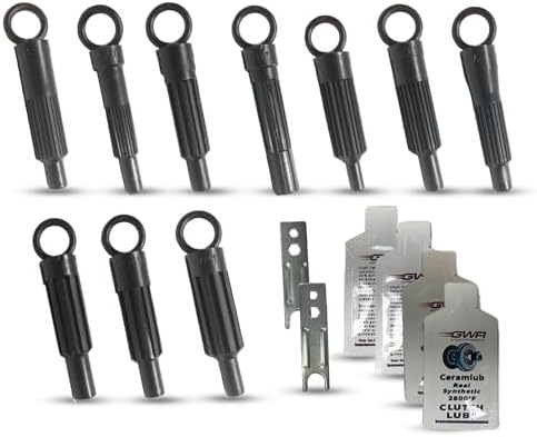 SOUTHEASTCLUTCH Premium Clutch Alignment Tool Kit – 10 Most Popular Spline Sizes – Essential and Invaluable Transmission Tool for Professional Mechanics – Durable, Reusable, Made in USA