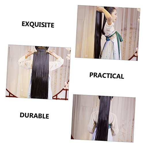FRCOLOR 5Pcs Extensão De Cabelo Peruca Clipe Em Extensões De Cabelo Fácil De Usar Extensões De Cabel