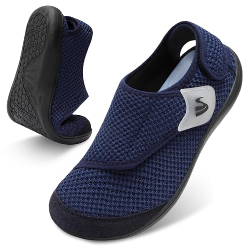Spesoul Mens Recovery Slippers Adjustable