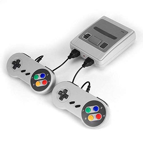 LFYPSM Mini Consola De Juegos SNES TV Consola De Juegos De 8 bits Versión Europea Y Americana SFC Compatible con Máquina Roja Y Blanca 620