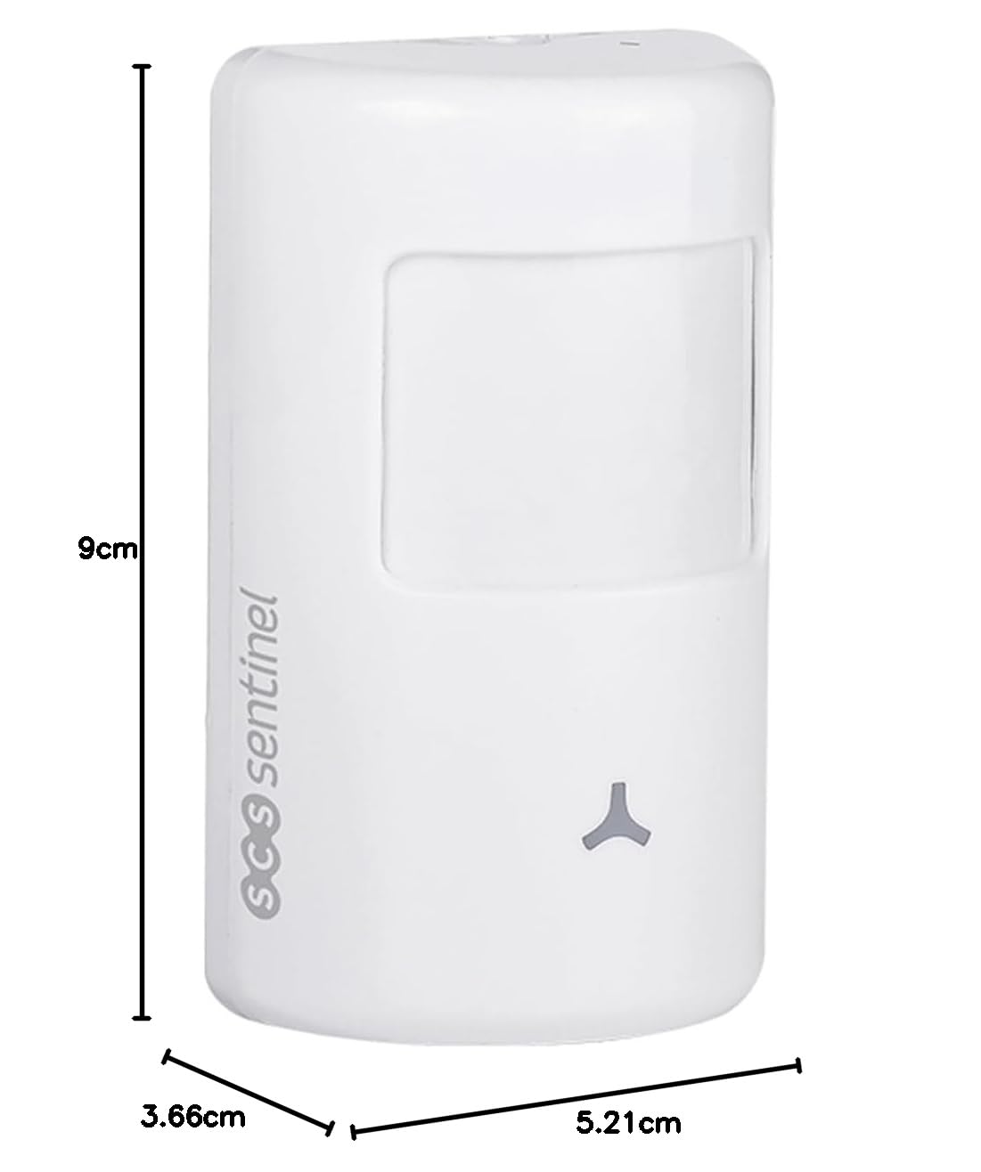 SCS Sentinel, SAL0061, Détecteur de Mouvement additionnel sans Fil pour Alarme connectée KitAlarm, Portée 80 m, Contrôle à Distance Via l'application iSCS Sentinel, Utilisation intérieure (Lot de 2)