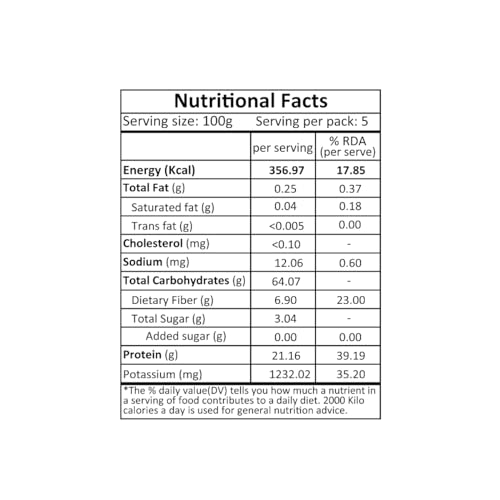 Image of Organic Tattva Cowpea White, 500g (Pack of 3)
