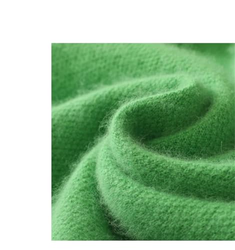 Men's Autumn and Winter Sweater Solid Color Knit Jumper Large Size Cashmere Loose Casual Base Top3